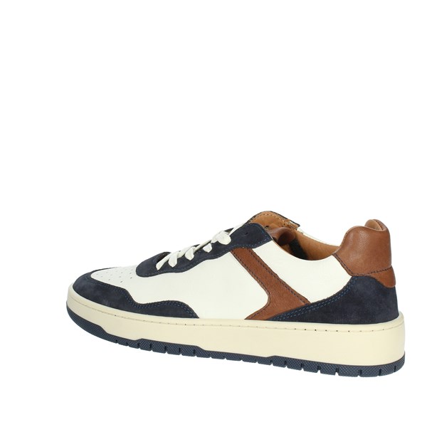 SNEAKERS BASSA JR01 PANNA/BLU