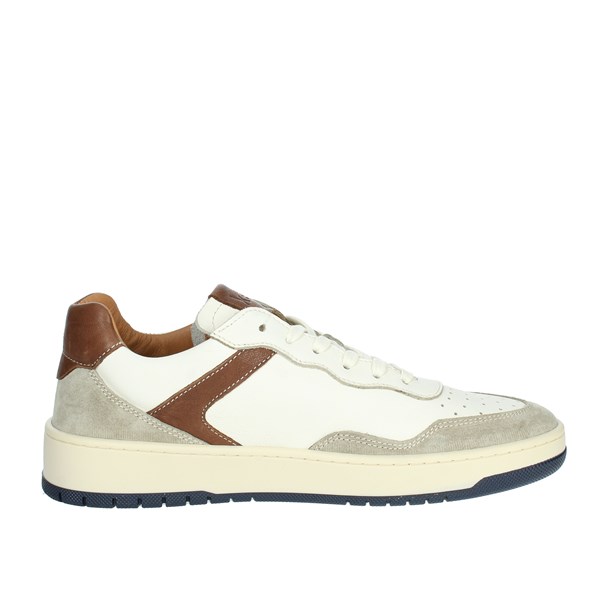 SNEAKERS BASSA JR01 BEIGE/CUOIO