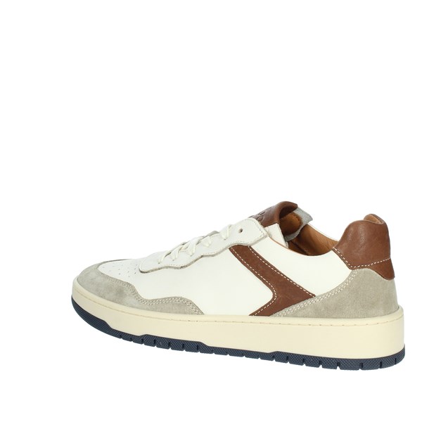 SNEAKERS BASSA JR01 BEIGE/CUOIO