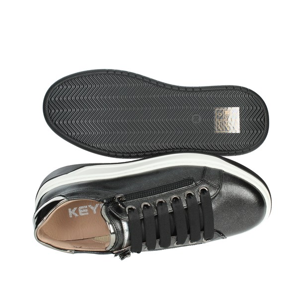 SNEAKERS BASSA K-8381 NERO