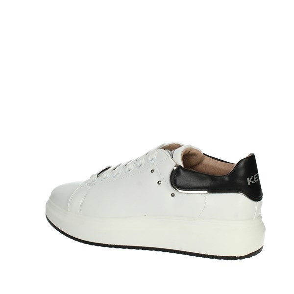 SNEAKERS BASSA K-8304 BIANCO/NERO