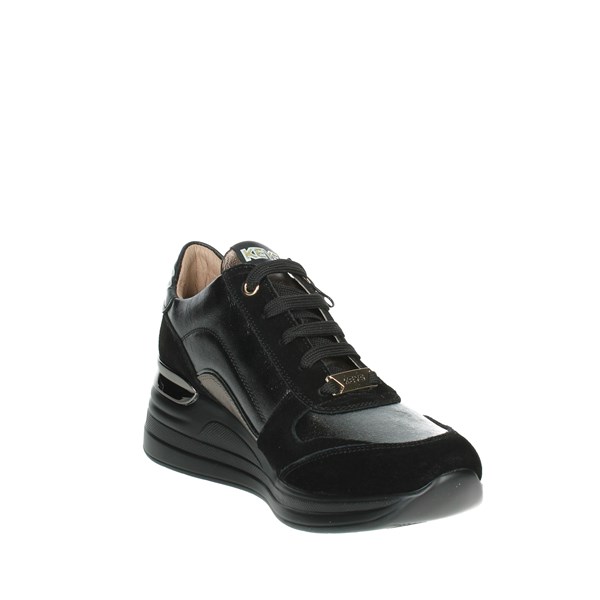 SNEAKERS BASSA K-8327 NERO