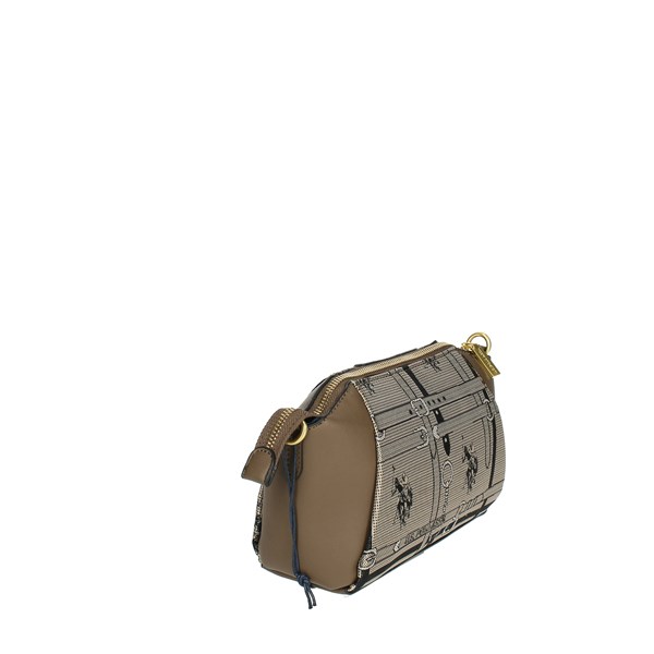 BORSA A TRACOLLA BIUJG6243 TAUPE