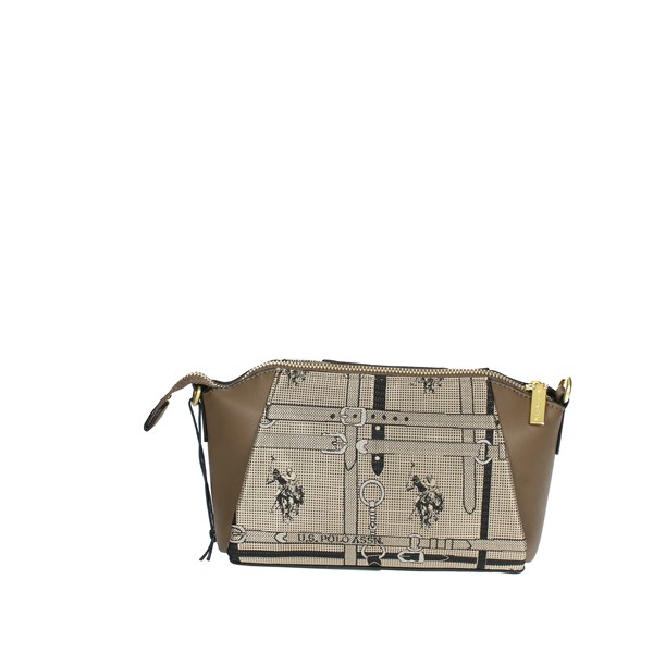 BORSA A TRACOLLA BIUJG6243 TAUPE