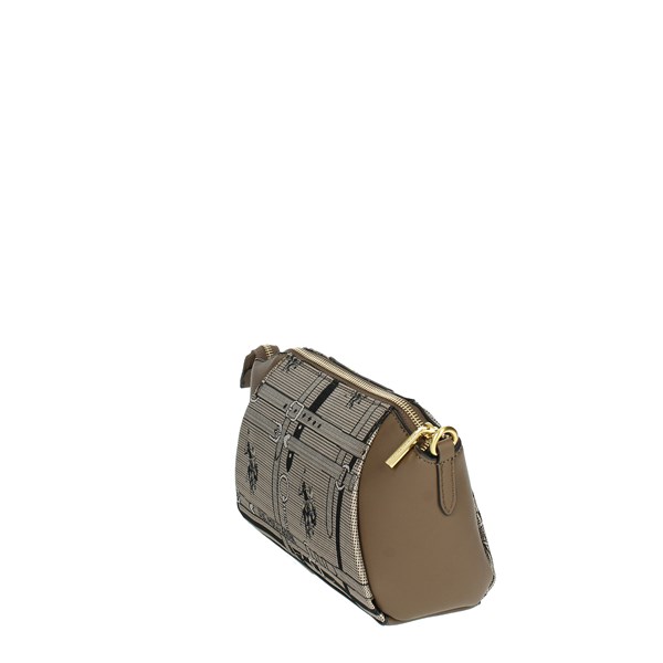 BORSA A TRACOLLA BIUJG6243 TAUPE