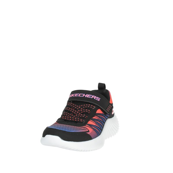 SNEAKERS BASSA 303526L NERO/ARANCIO