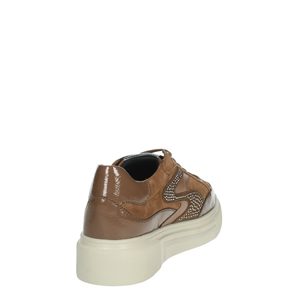 SNEAKERS BASSA 220004 MARRONE