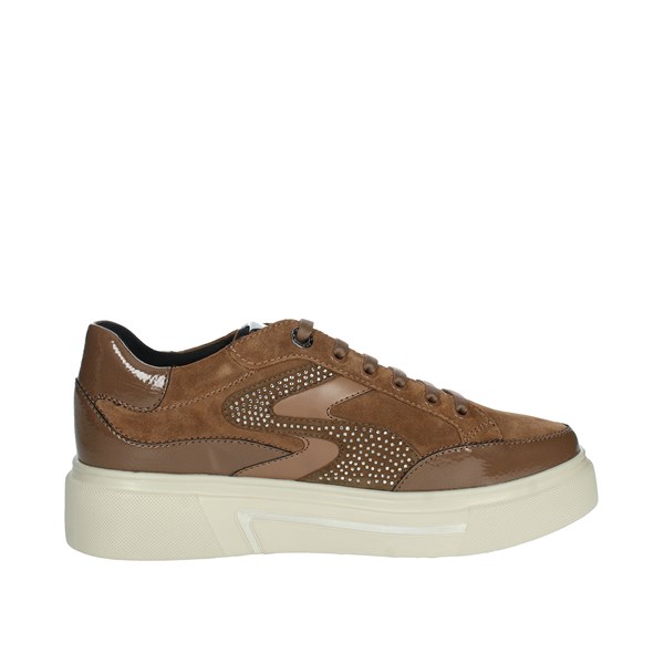 SNEAKERS BASSA 220004 MARRONE