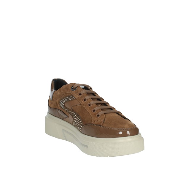 SNEAKERS BASSA 220004 MARRONE