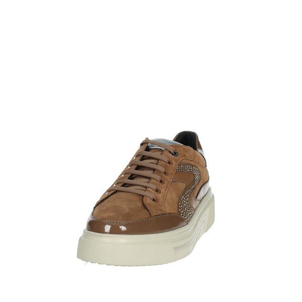 SNEAKERS BASSA 220004 MARRONE