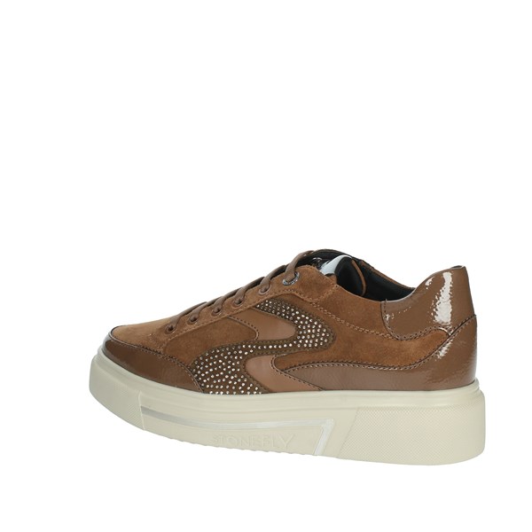 SNEAKERS BASSA 220004 MARRONE