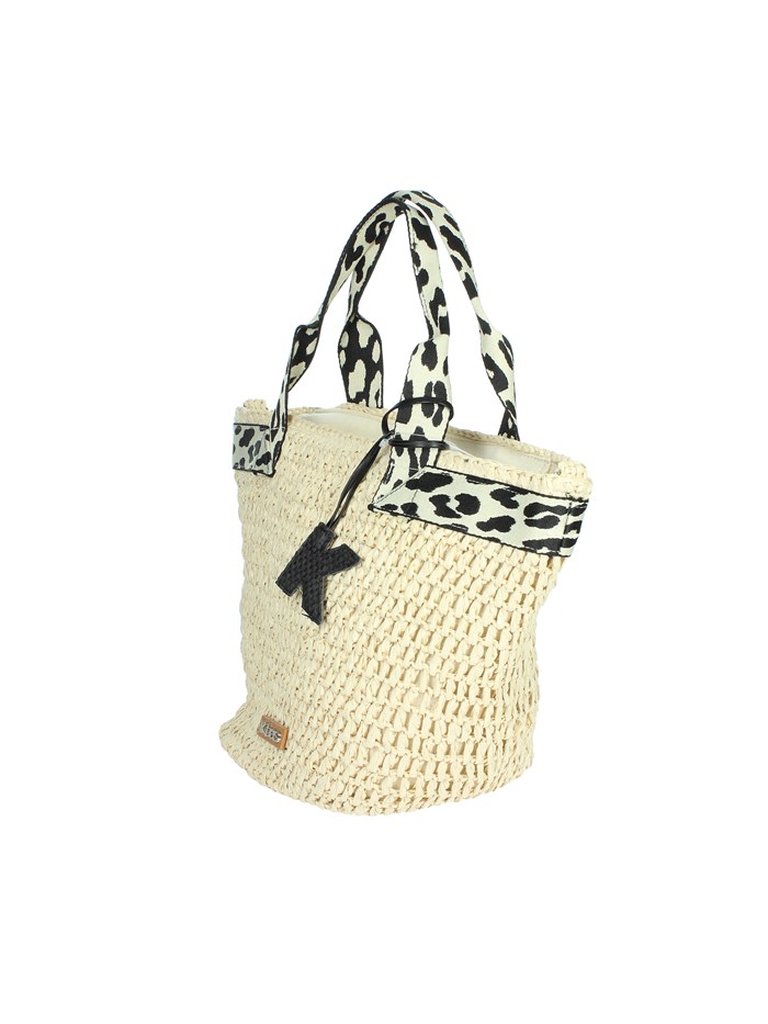 BORSA A MANO 1472213 BEIGE/NERO