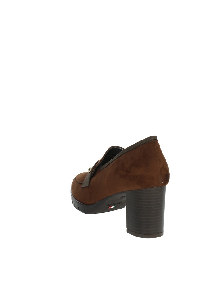 MOCASSINO TACCO DM352370 CUOIO