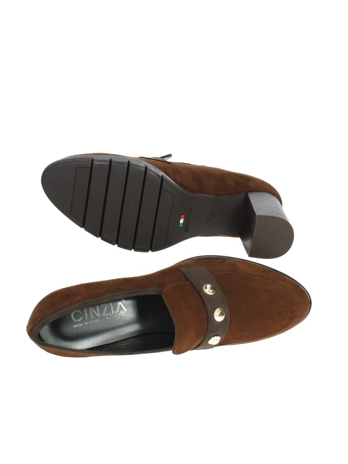 MOCASSINO TACCO DM352370 CUOIO