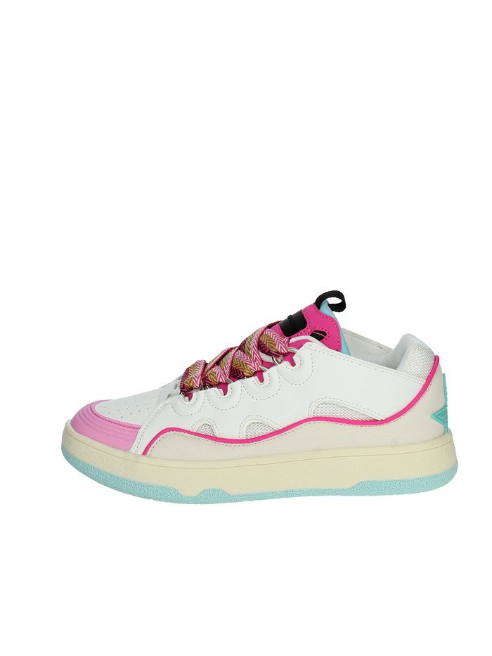 SNEAKERS BASSA SASS230224 BIANCO/ROSA