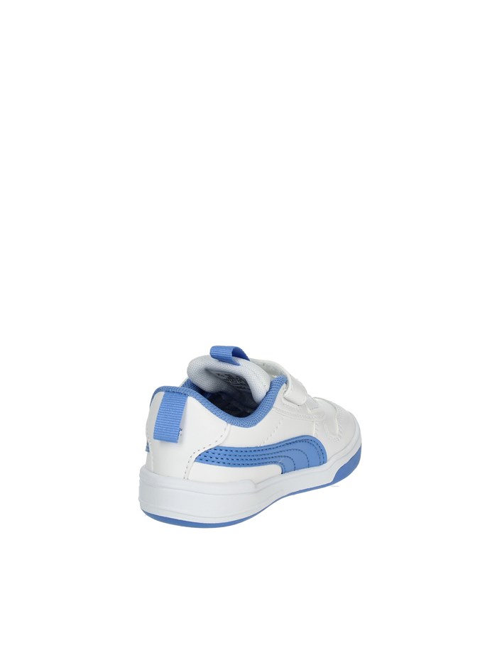 SNEAKERS BASSA 380741 BIANCO/CELESTE