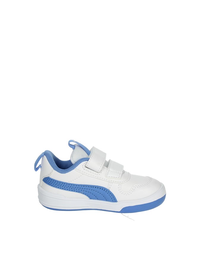 SNEAKERS BASSA 380741 BIANCO/CELESTE