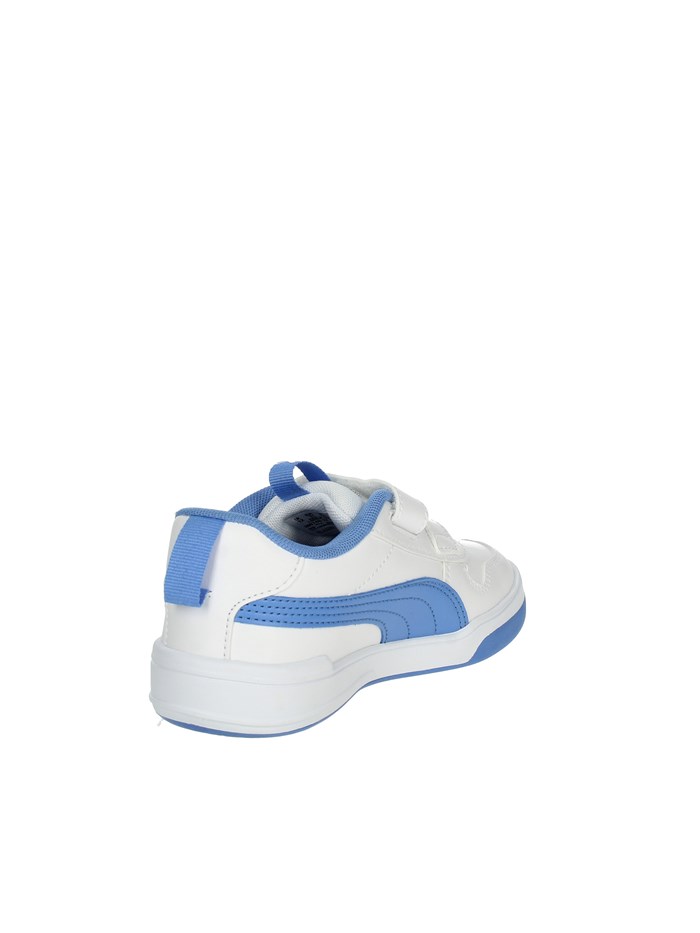 SNEAKERS BASSA 380740 BIANCO/CELESTE