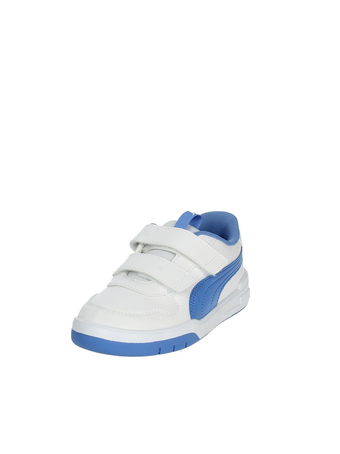 SNEAKERS BASSA 380740 BIANCO/CELESTE