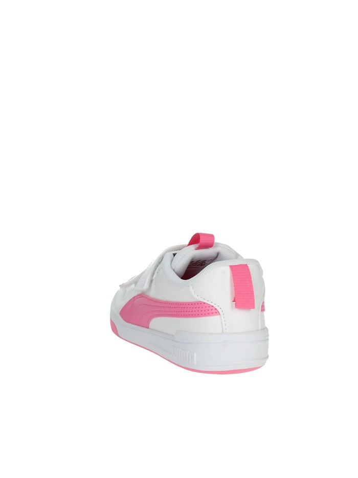 SNEAKERS BASSA 380740 BIANCO/ROSA