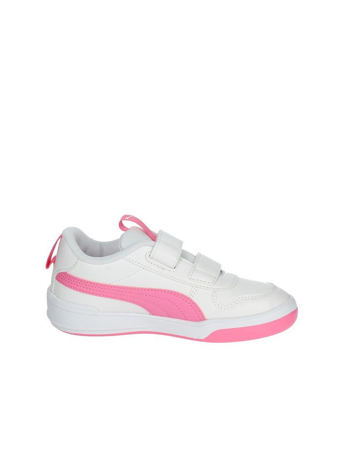 SNEAKERS BASSA 380740 BIANCO/ROSA