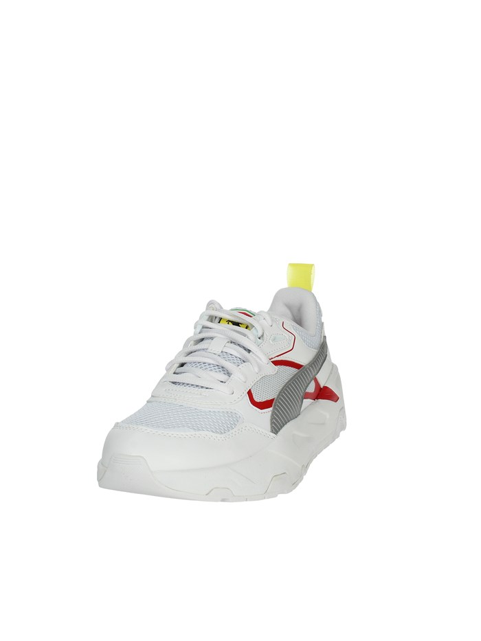 SNEAKERS BASSA 307950 BIANCO/ROSSO