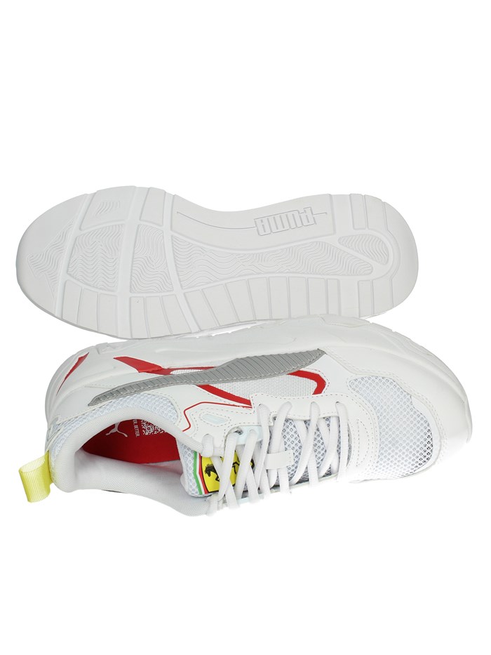 SNEAKERS BASSA 307950 BIANCO/ROSSO