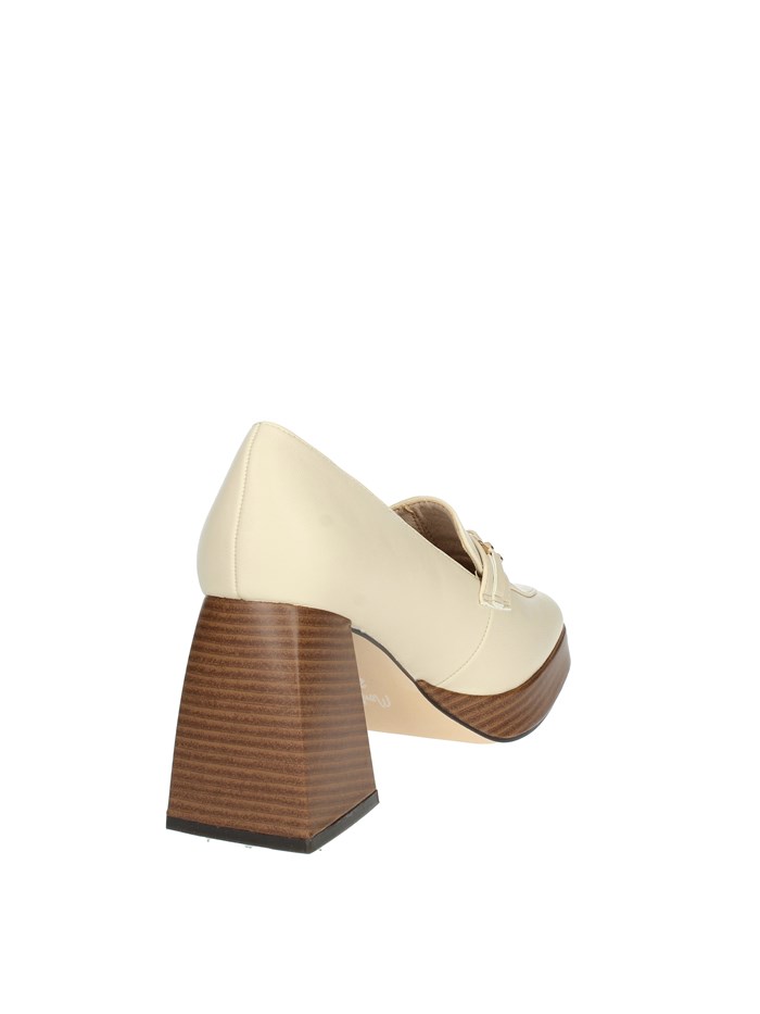 MOCASSINO TACCO 24461 BEIGE