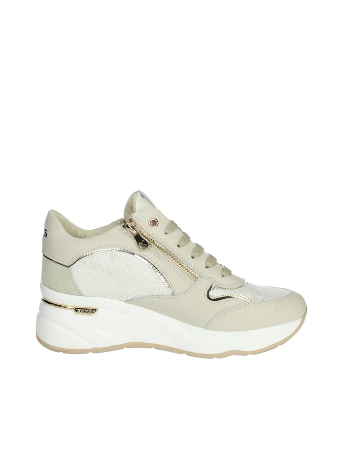 SNEAKERS BASSA K-9041 BEIGE/ORO