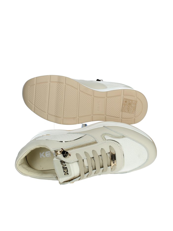 SNEAKERS BASSA K-9041 BEIGE/ORO