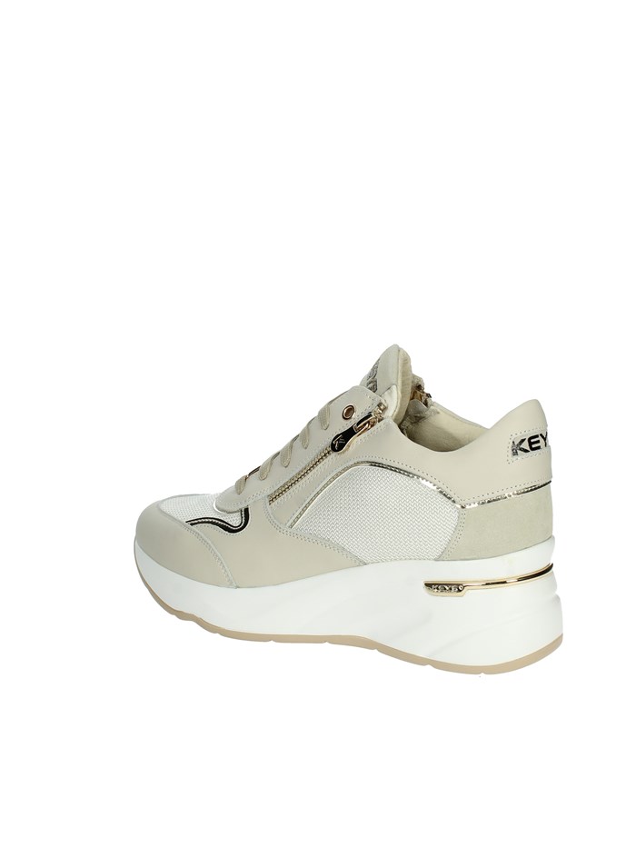 SNEAKERS BASSA K-9041 BEIGE/ORO