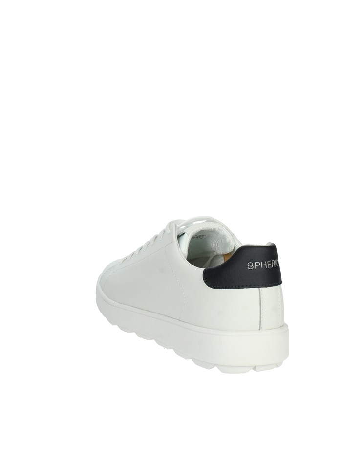 SNEAKERS BASSA U45GPA 0009B BIANCO/BLU