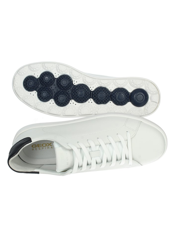 SNEAKERS BASSA U45GPA 0009B BIANCO/BLU