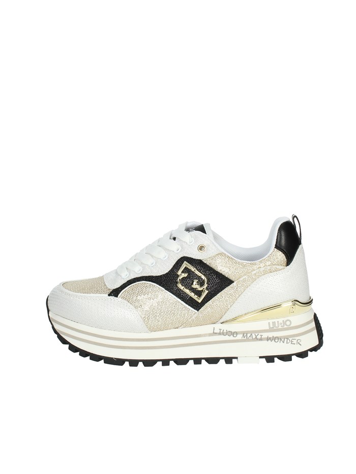 SNEAKERS BASSA MAXI WONDER 73 BIANCO/ORO