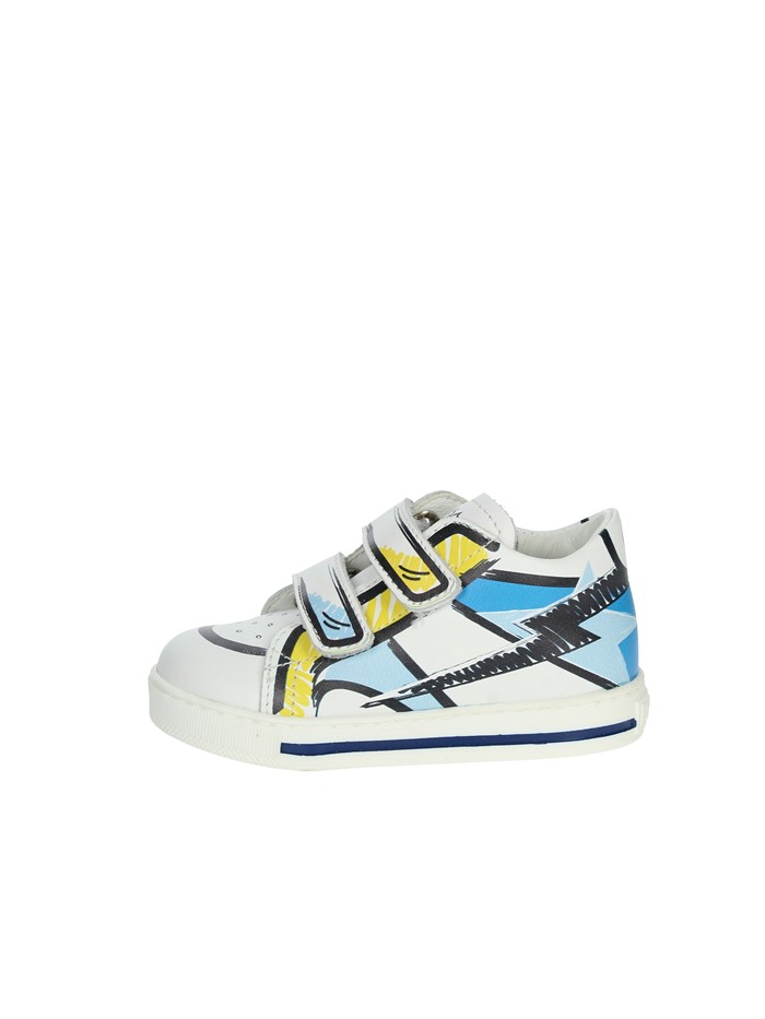 SNEAKERS BASSA 0012017685.01.1N21 BIANCO/AZZURRO