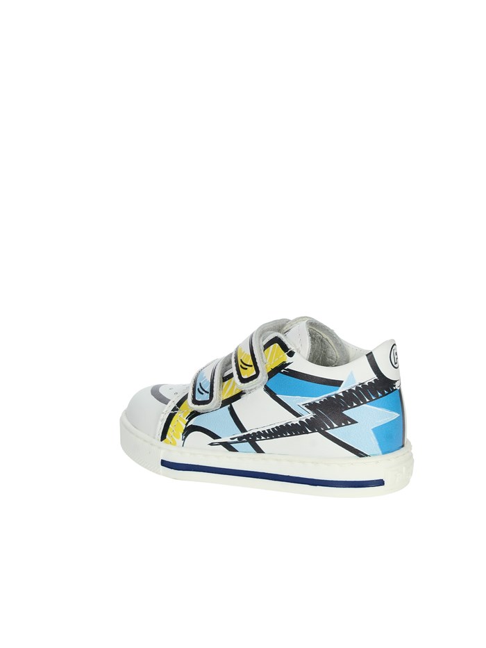 SNEAKERS BASSA 0012017685.01.1N21 BIANCO/AZZURRO