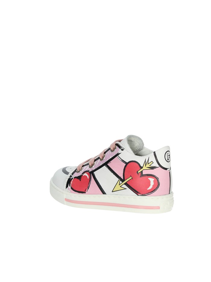 SNEAKERS BASSA 0012017687.01.1N21 BIANCO/ROSA