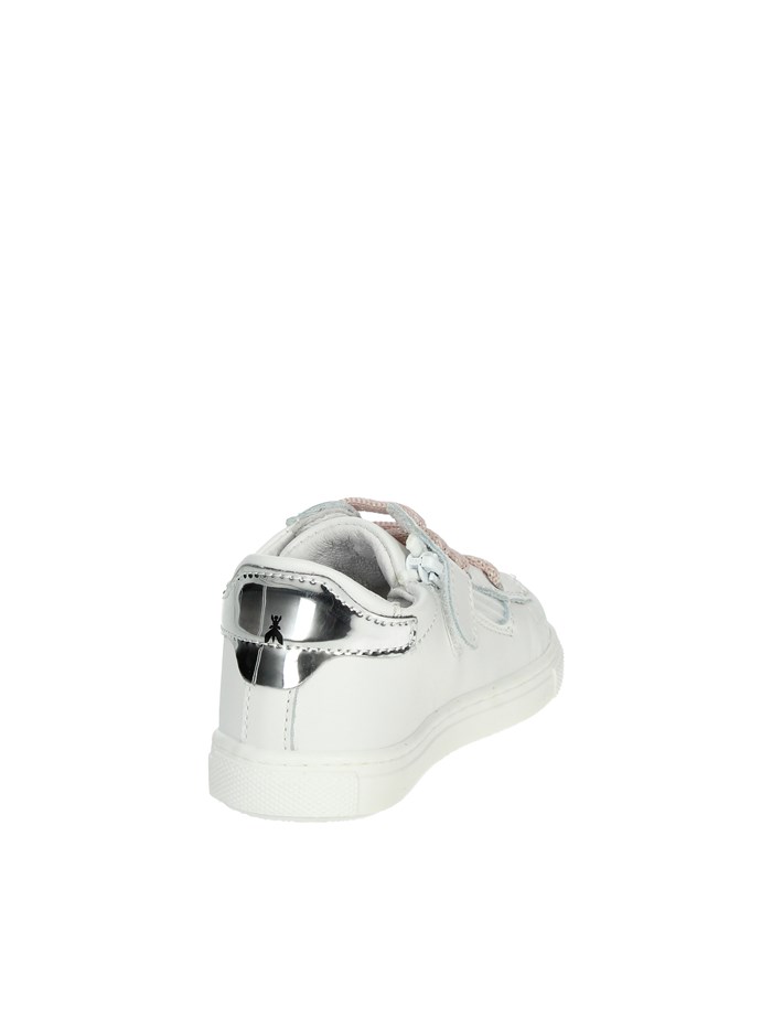 SNEAKERS BASSA JPP122 BIANCO/ARGENTO