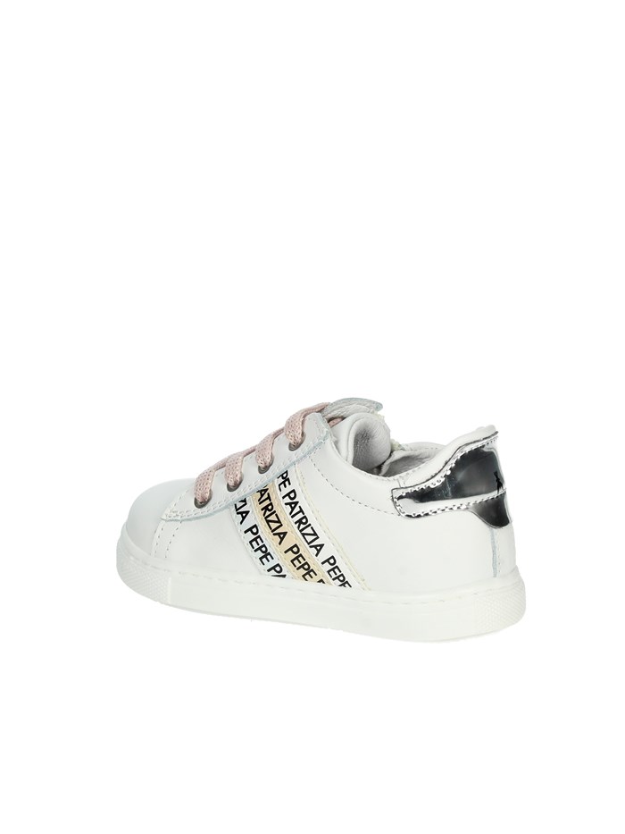 SNEAKERS BASSA JPP122 BIANCO/ARGENTO