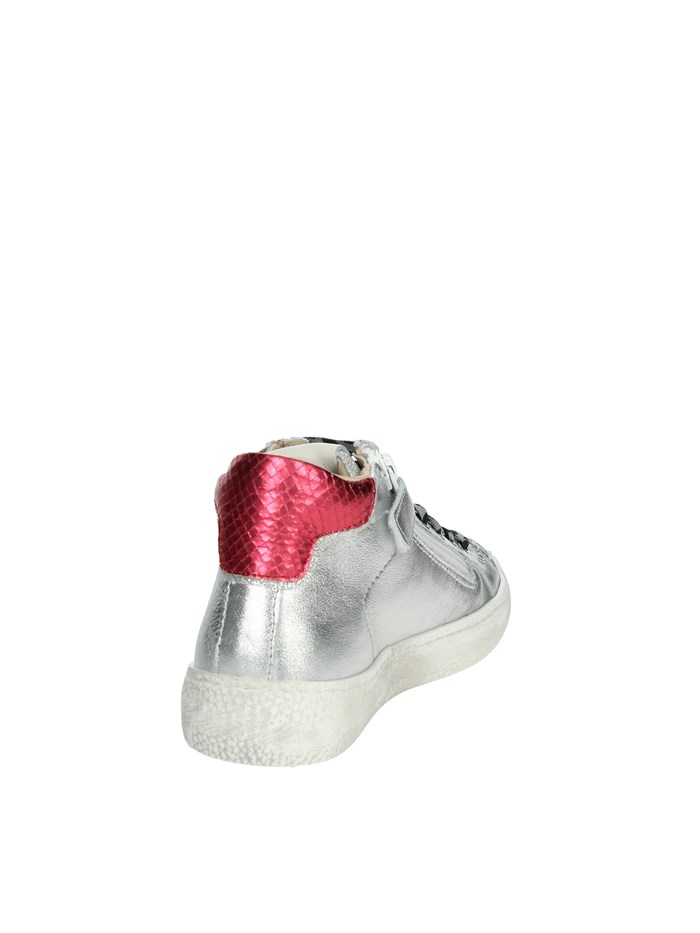 SNEAKERS BASSA C7708 ARGENTO