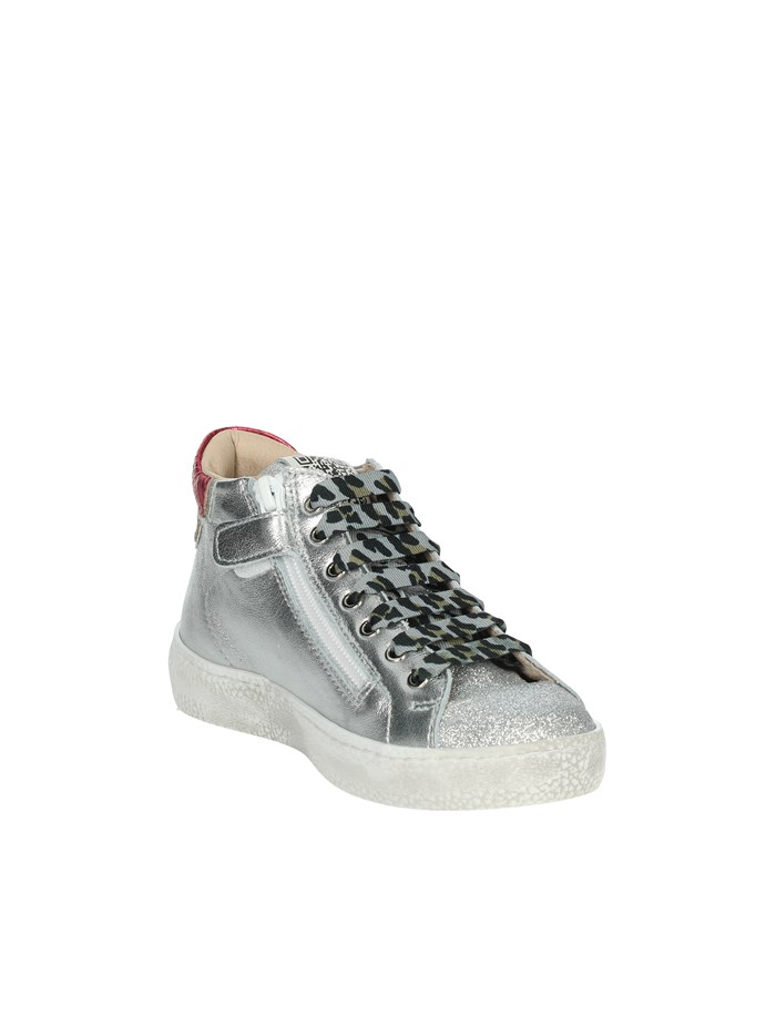 SNEAKERS BASSA C7708 ARGENTO