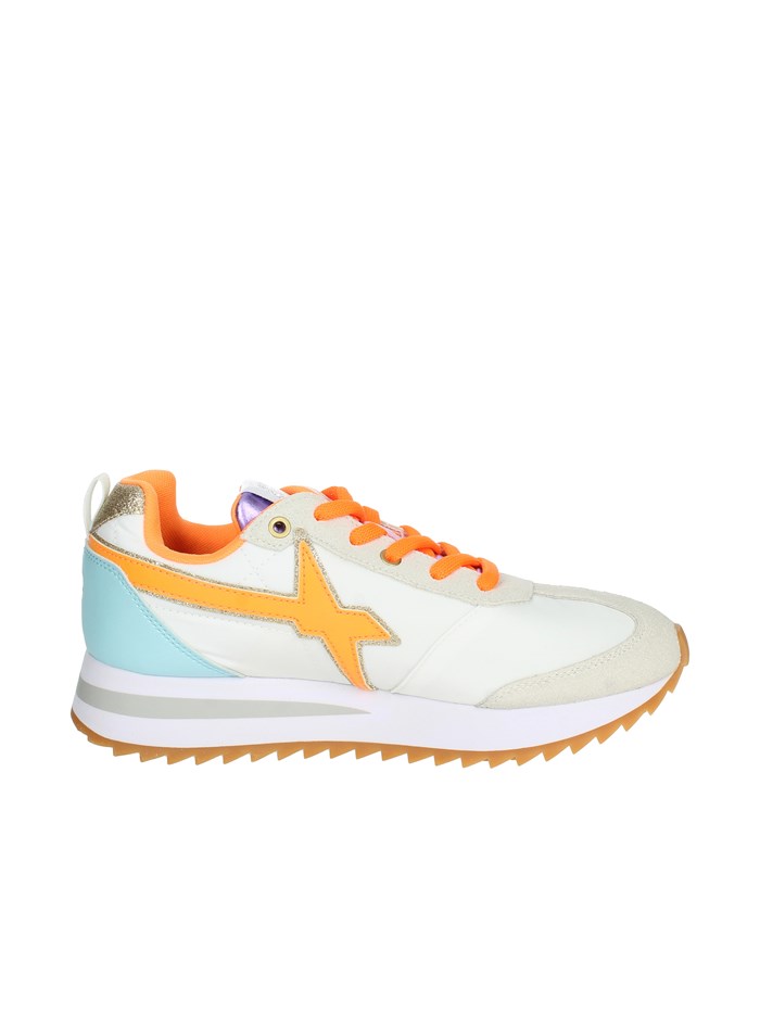 SNEAKERS BASSA 0012015834.32.1N24 BIANCO/ARANCIONE