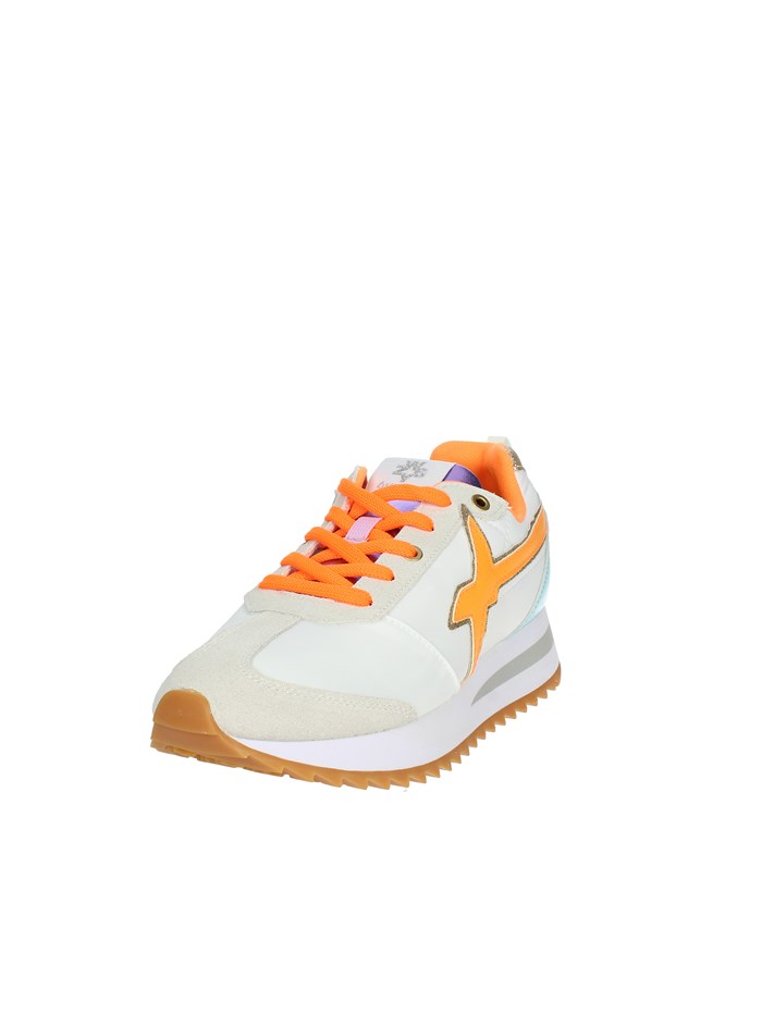 SNEAKERS BASSA 0012015834.32.1N24 BIANCO/ARANCIONE