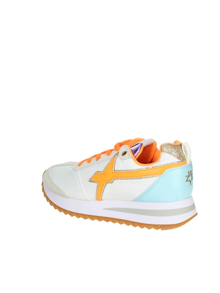 SNEAKERS BASSA 0012015834.32.1N24 BIANCO/ARANCIONE