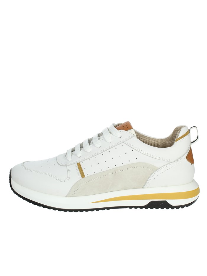 SNEAKERS BASSA K-9270 BIANCO/CUOIO