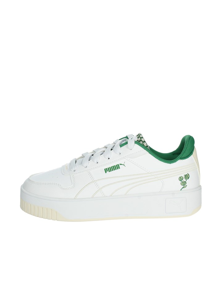 SNEAKERS BASSA 395094 BIANCO/VERDE