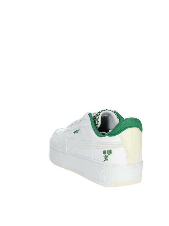 SNEAKERS BASSA 395094 BIANCO/VERDE