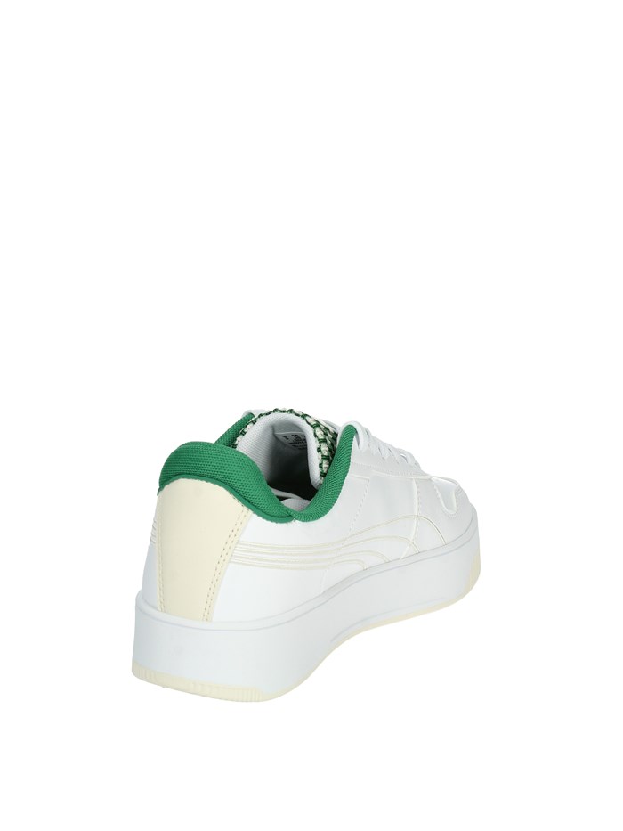 SNEAKERS BASSA 395094 BIANCO/VERDE