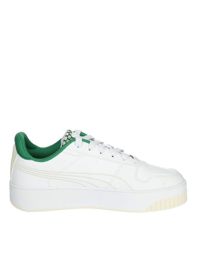 SNEAKERS BASSA 395094 BIANCO/VERDE