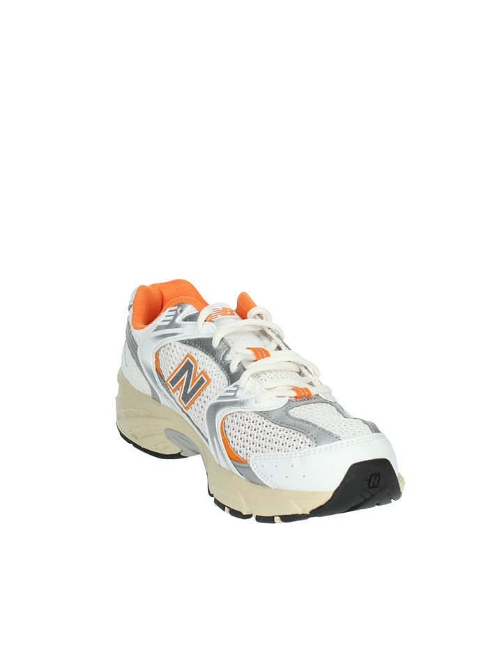 SNEAKERS BASSA MR530EB BIANCO/ARANCIONE